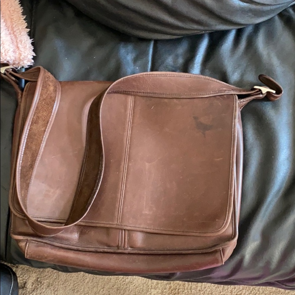 Coach oversized laptop bag